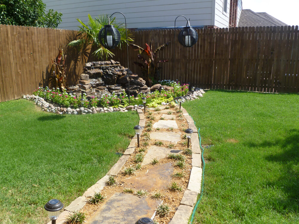 Landscaping project