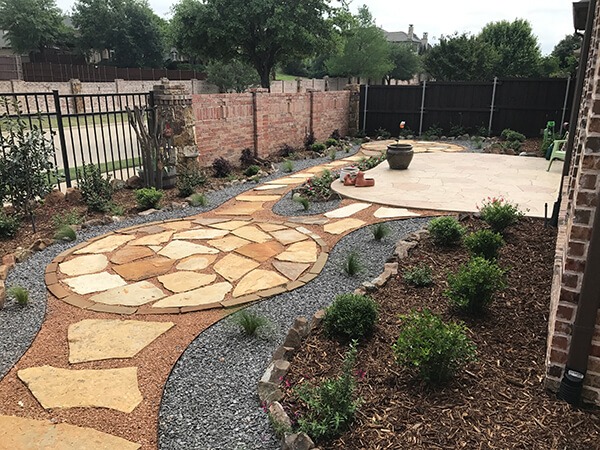 McKinney walkway stone